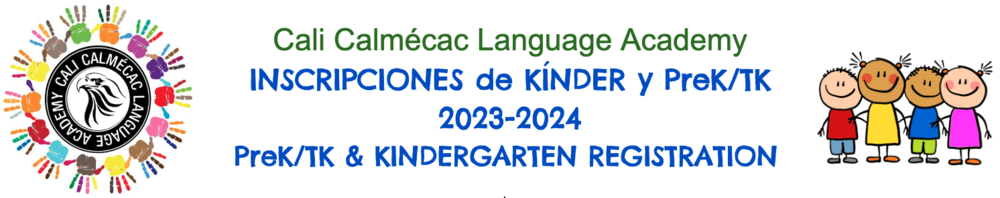 Kindergarten & TK: 2023-2024