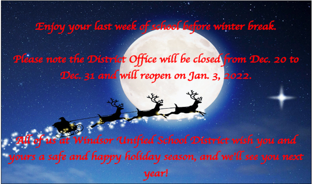 District Office Closure